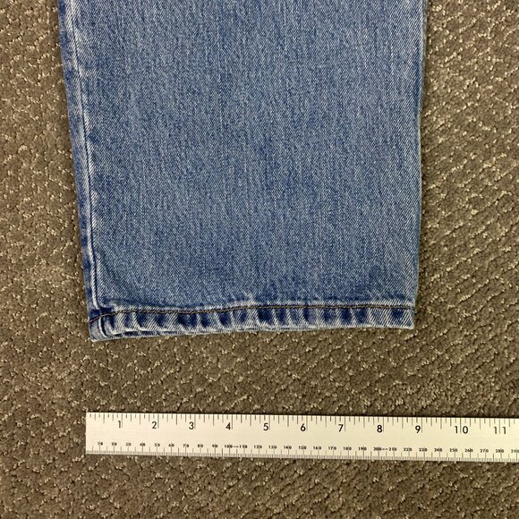 Vintage Y2K Levi's 550 Relaxed Fit Jeans Men's 38 x 30 Blue Cotton - Picture 13 of 15